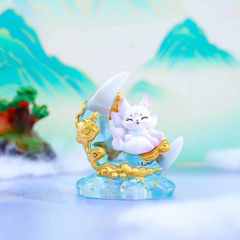 National Style Nine-tailed Fox - Blind Box - 8 cm - Einzelbox