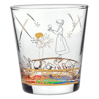 Studio Ghibli - Das wandelnde Schloss - Howl & Sophie - Graviertes Trinkglas - Benelic