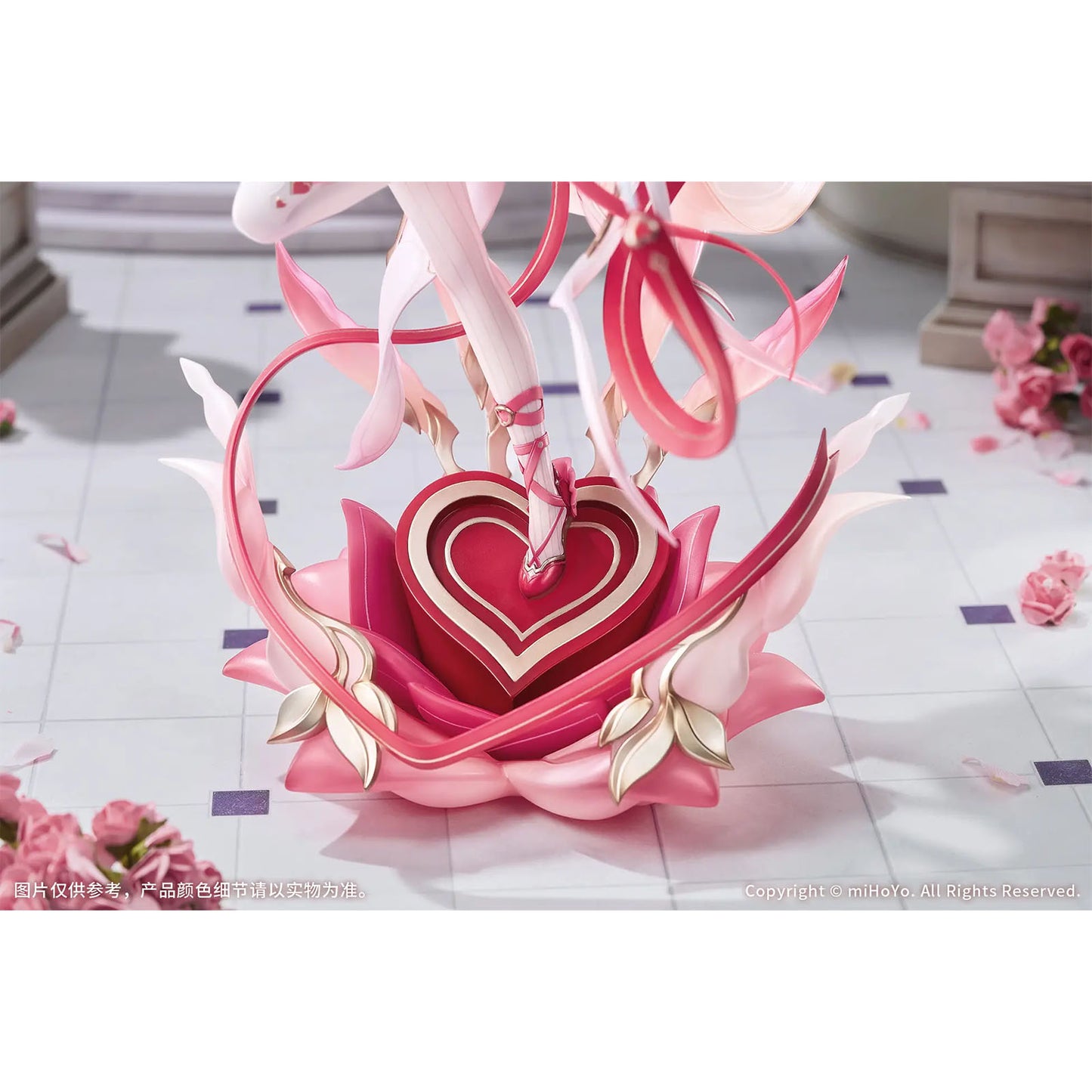 Honkai Impact 3rd - Elysia: Love Wish Fairy Ver. - 1/7 Statue - mit Schallplatten-Acryl-Bonus - 29 cm - Myethos