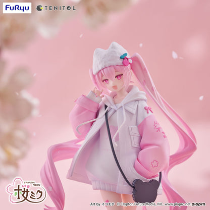 Hatsune Miku - Tenitol Premium PVC Statue Sakura Miku Cool Style [petit] - 19cm - FuRyu