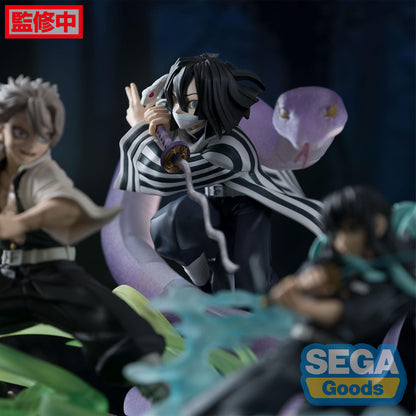 Demon Slayer: Kimetsu no Yaiba - Obanai Iguro - Hashira Training Arc - Xross Link PVC Statue - 14cm - SEGA