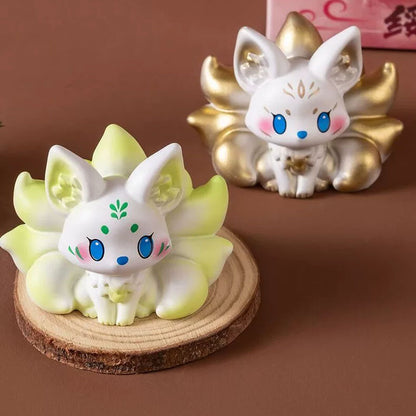 Manmiao - "Nine-Tailed Fox" Mini-Diorama Figur - Blind Box - Einzelbox