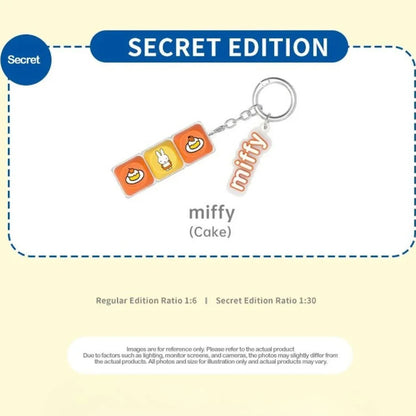 Miffy - Keycap Fidget Schlüsselanhänger - Blindbox - Einzelbox - 12.6cm