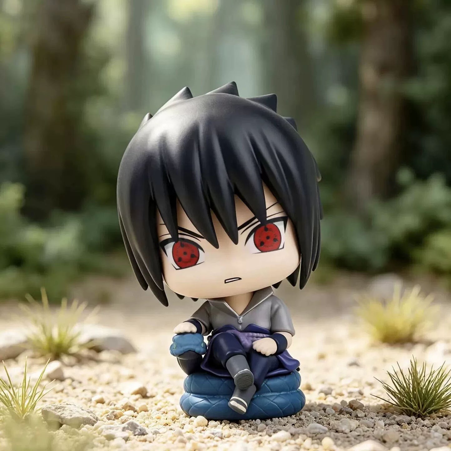 Naruto Shippuden - Swift Wind Cute Ninja Sitting Figure - Blindbox - Einzelbox - ca. 8cm - EAKI