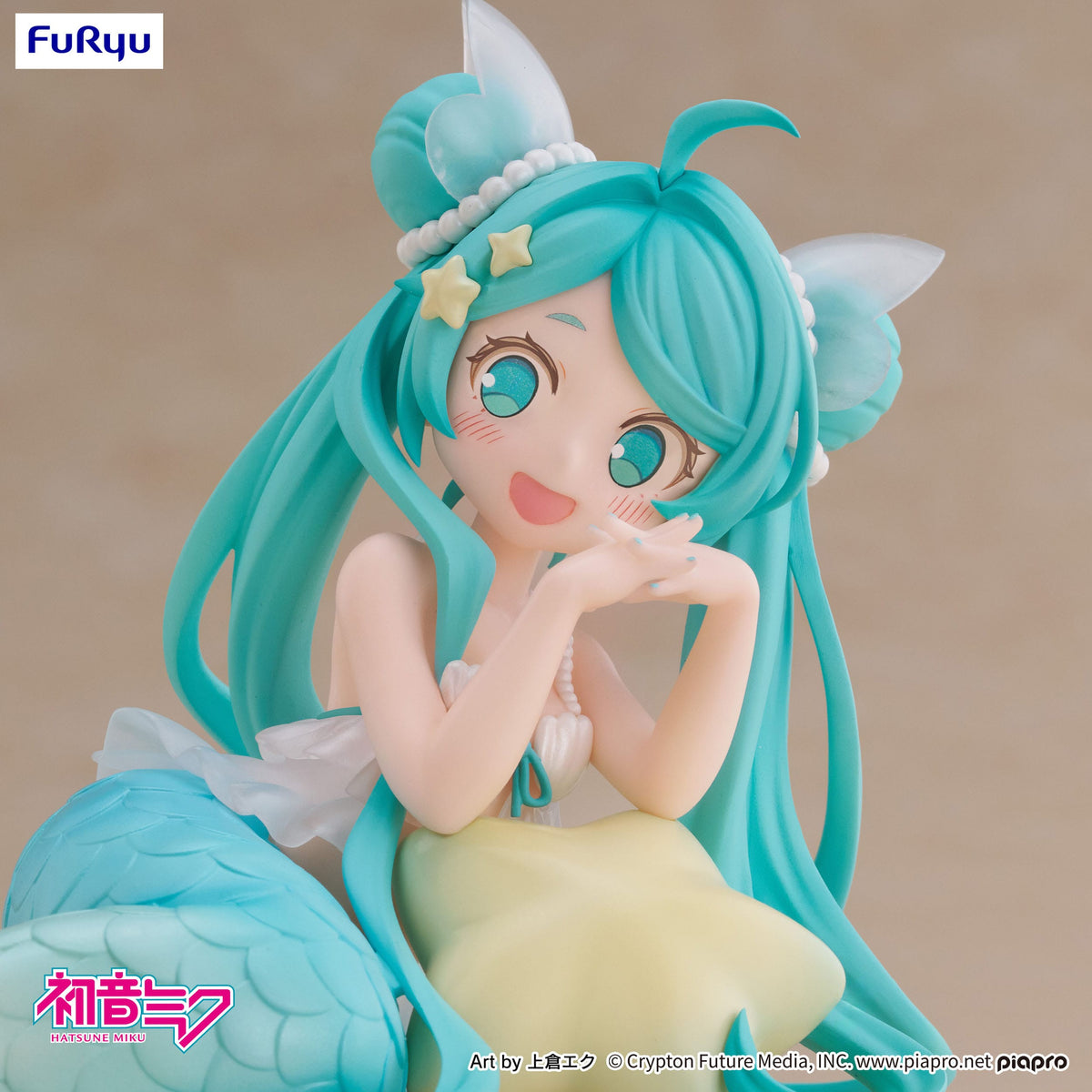 Hatsune Miku - Mermaid Princess Ver. - Desktop Fairy Sammelfigur - ca. 9cm - FuRyu