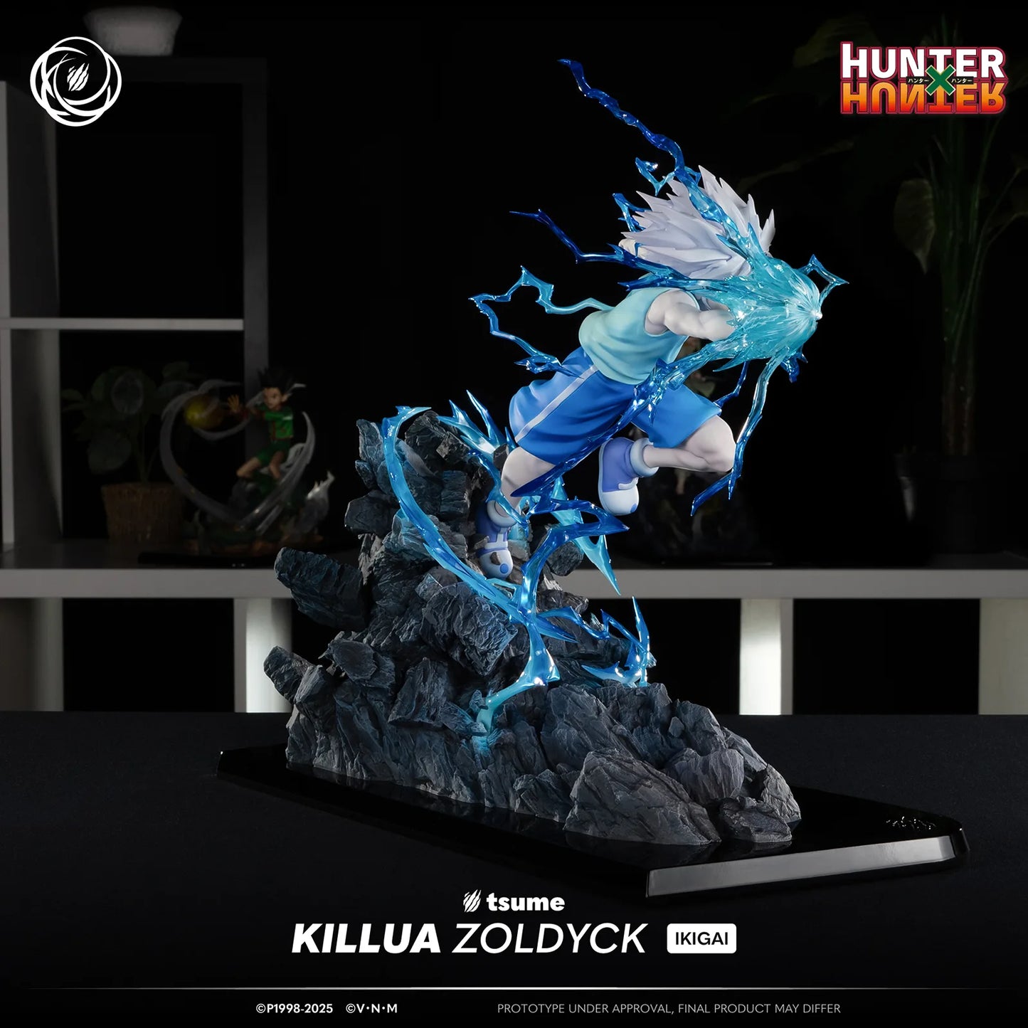 Killua Zoldyck, Hunter x Hunter IKIGAI Sammelfigur, limitierte Edition, 18 x 36 x 34 cm - Tsume