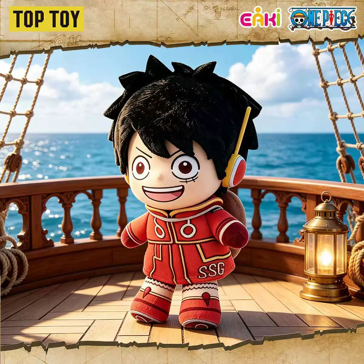 One Piece - Egghead Arc Plüschfigur - Blindbox - Einzelbox - ca. 13cm - EAKI