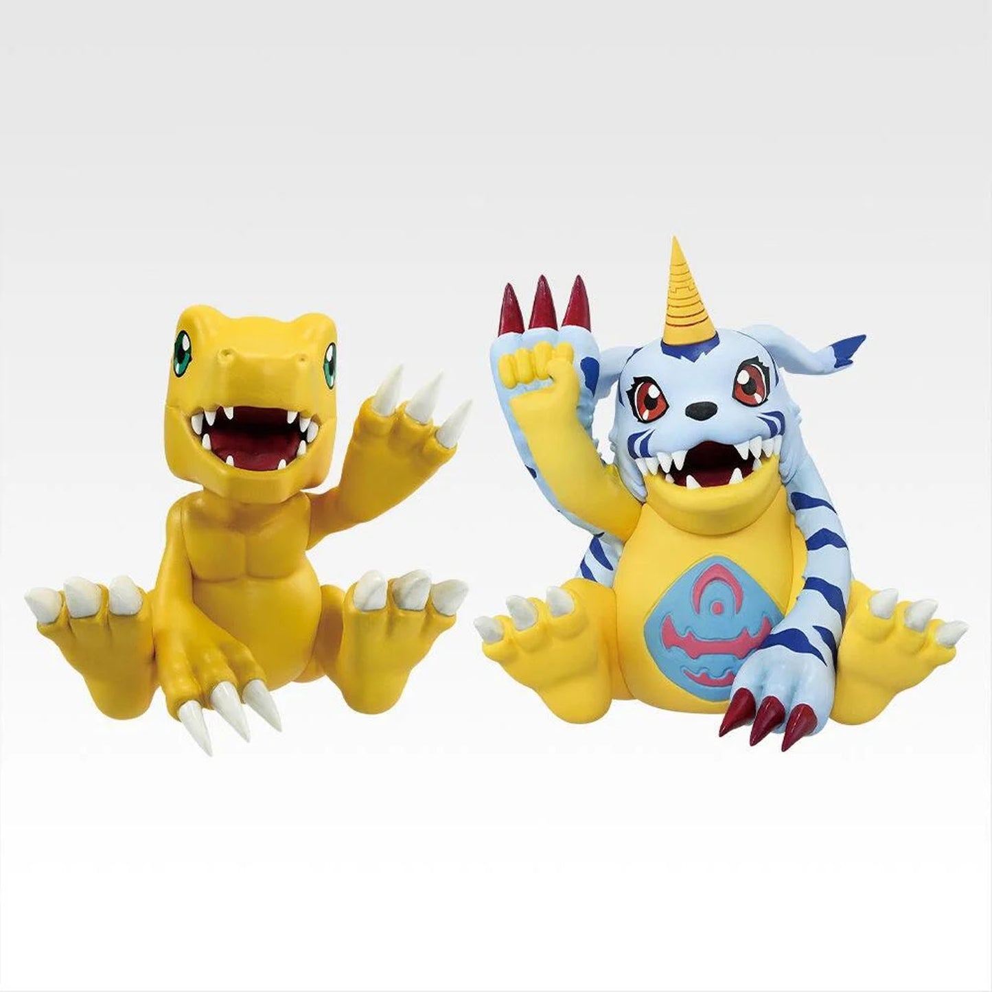 Agumon &amp; Gabumon Ichibansho Figur