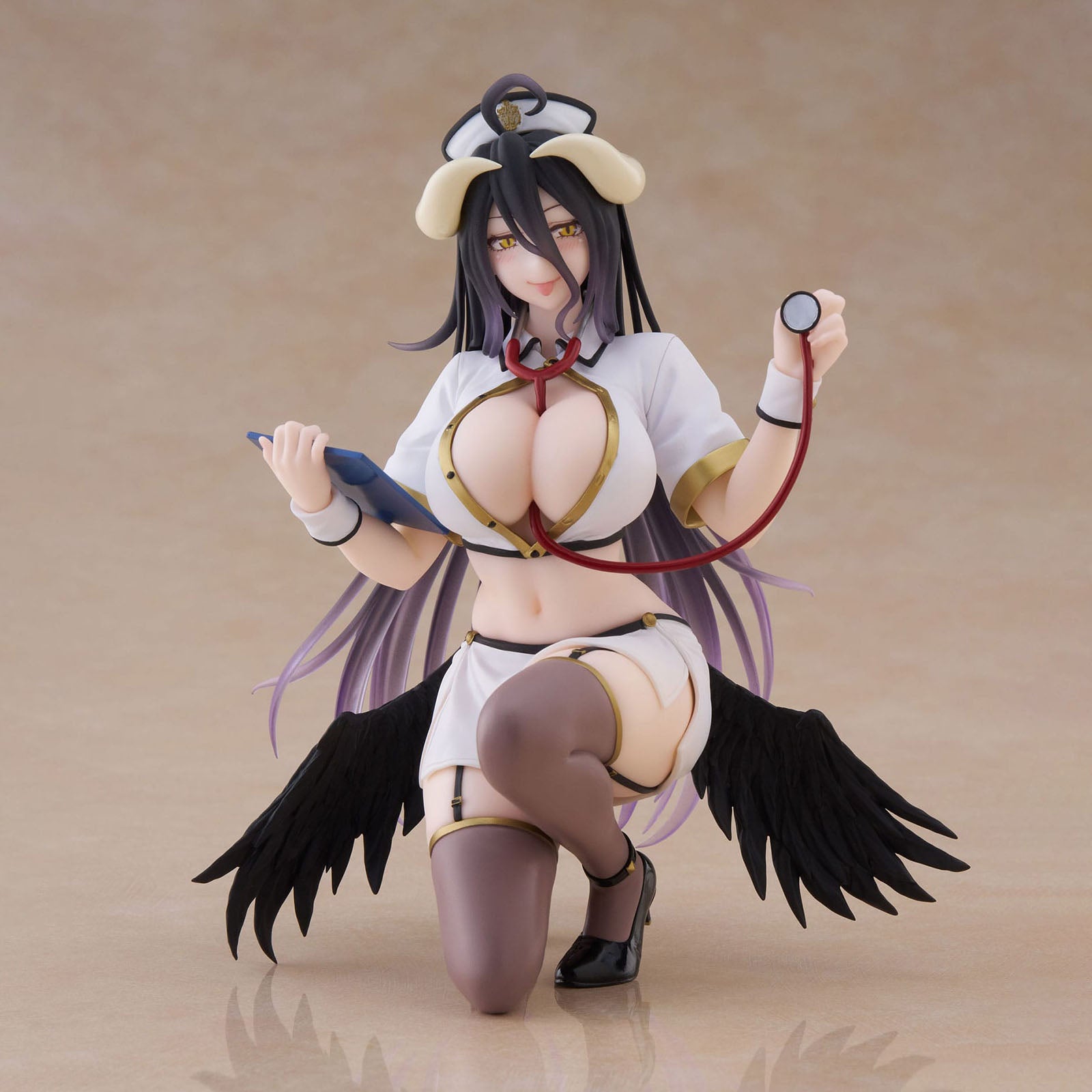 Albedo Nurse Ver. Desktop Cute Figure