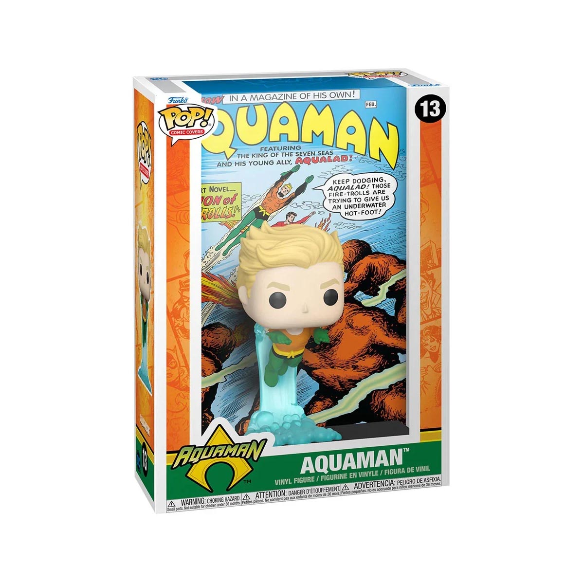 Aquaman Funko Pop Comic Cover 13