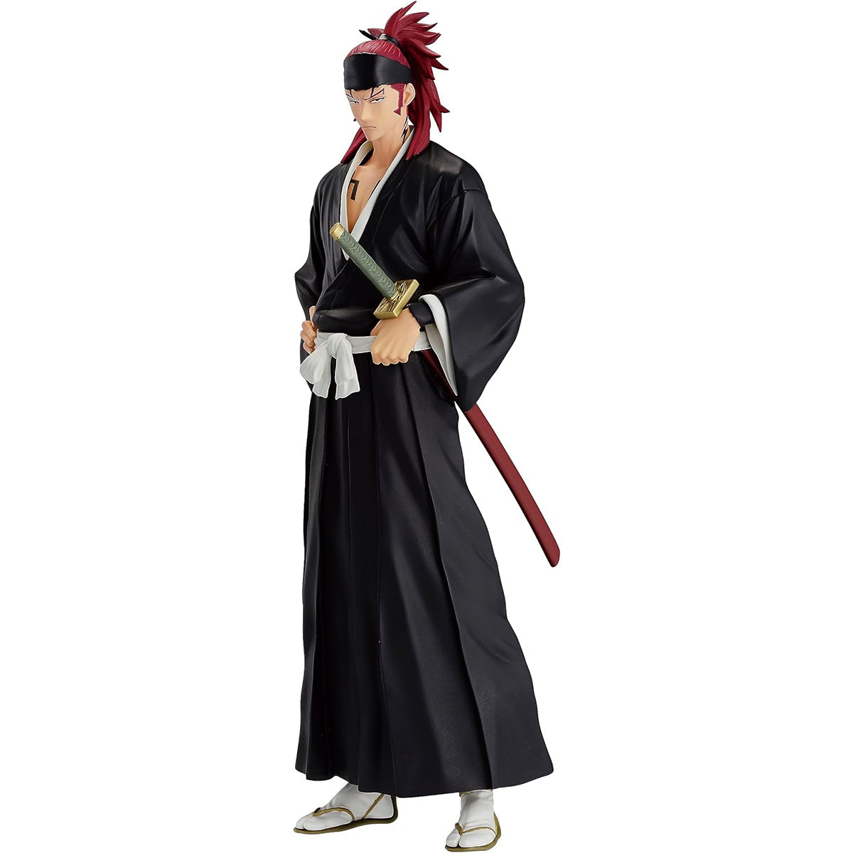Bleach - Renji Abarai - Solid and Souls Figur - 18cm - Bandai Banpresto