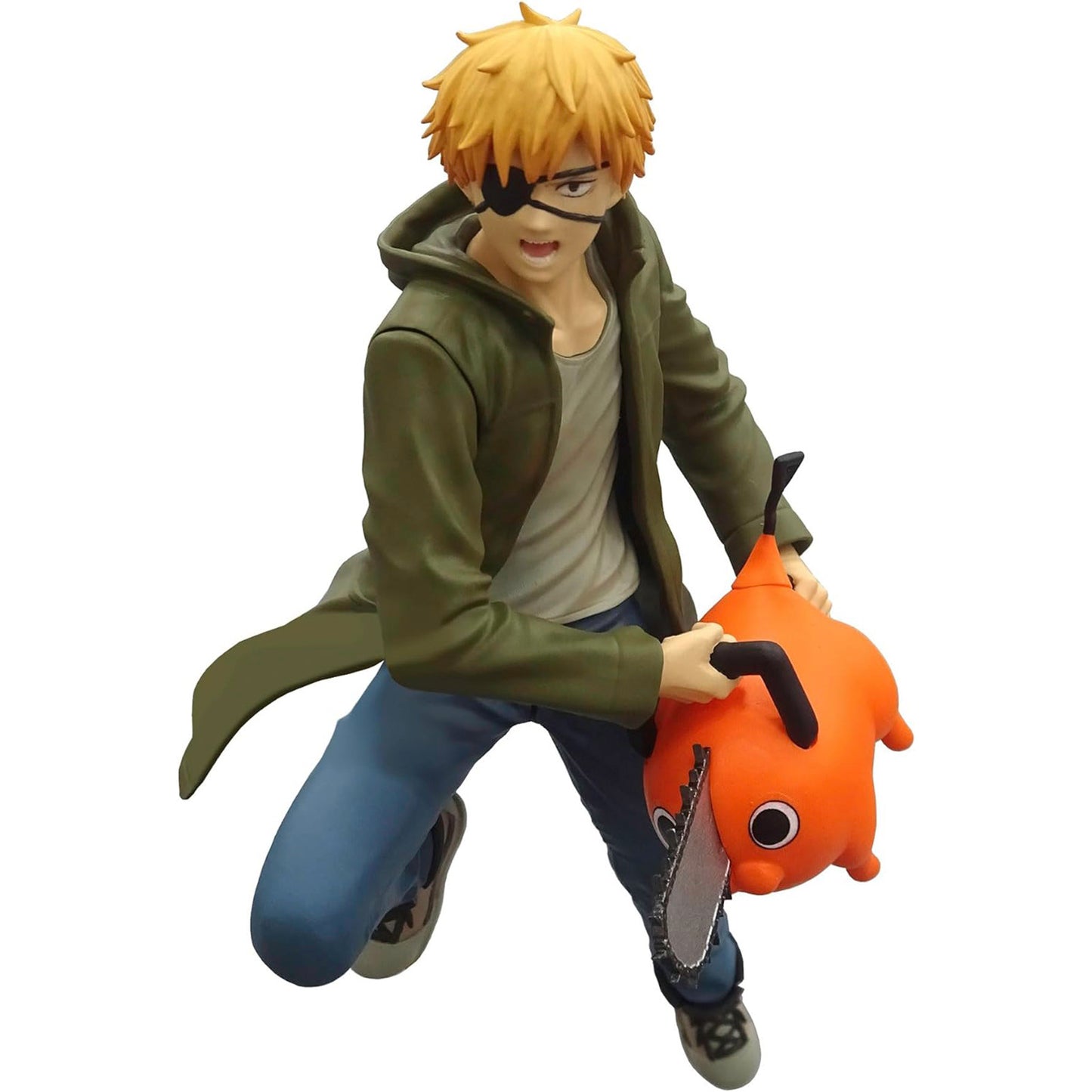 Chainsaw Man - Denji & Pochita - Vibration Stars Figur - 14cm - Bandai Banpresto