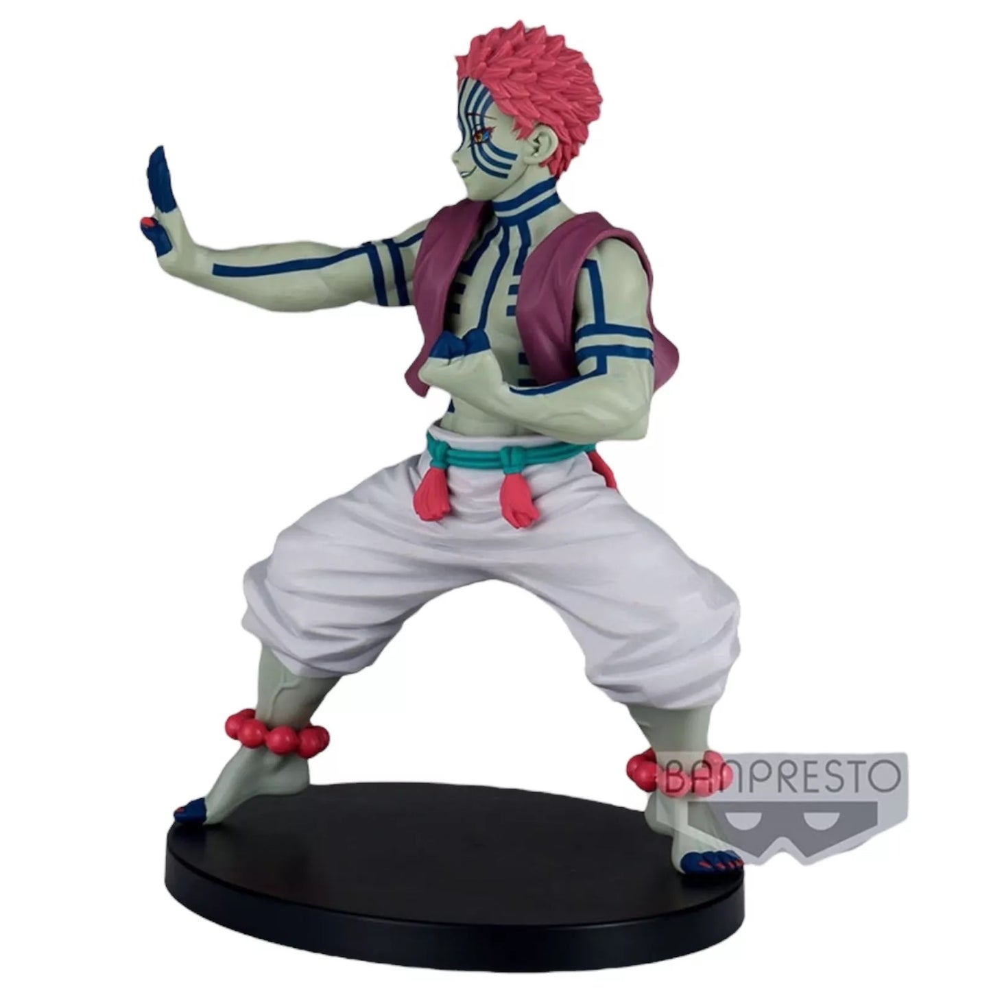 Demon Slayer - Akaza - Vibration Stars Figur - 15cm - Bandai Banpresto