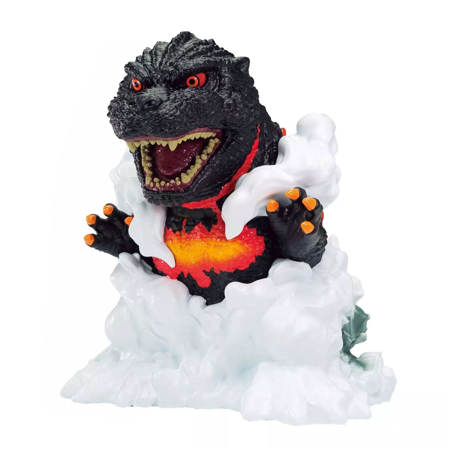 Godzilla Figur mit leicht roter Färbung (Variante A) frontal links