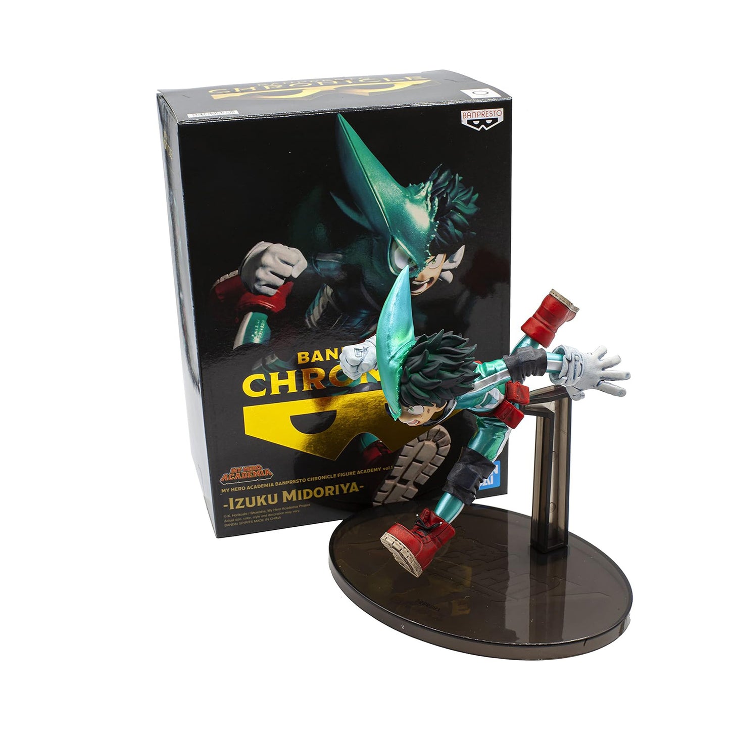 My Hero Academia - Izuku Midoriya - Chronicle Modeling Vol.1 Figur - 11cm - Bandai Banpresto