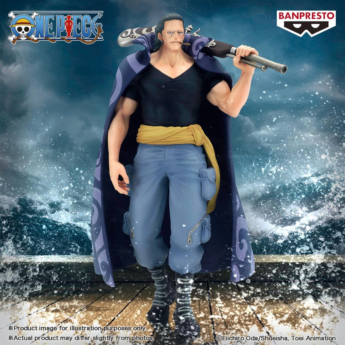 One Piece - Ben Beckman - Shukko Figur - 17cm - Bandai Banpresto