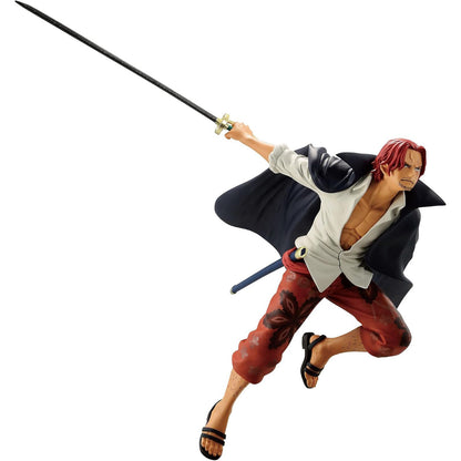 One Piece - Shanks - Battle Record Collection Figur - 17cm - Bandai Banpresto