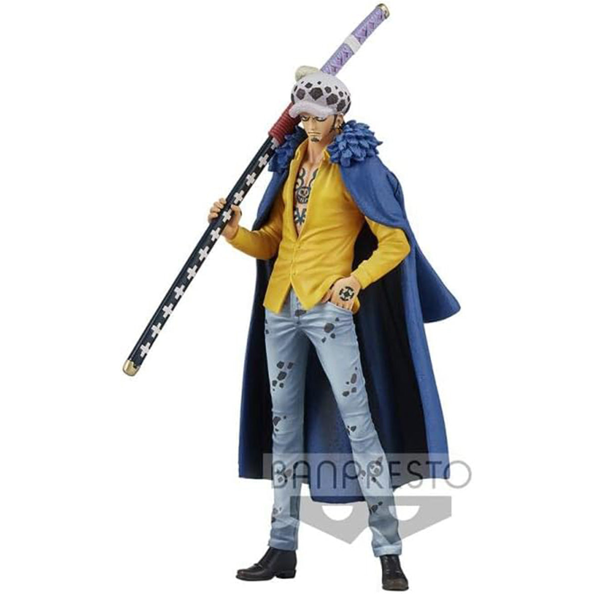 One Piece - Trafalgar Law - DXF Grandline Men Wanokuni Figur - 17cm - Bandai Banpresto