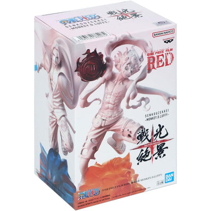 One Piece - Monkey D. Luffy Gear 5 - Senkozekkei Figur - 11cm - Bandai Banpresto