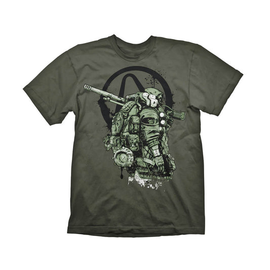 Borderlands 3 FL4K T-Shirt Olivgrün