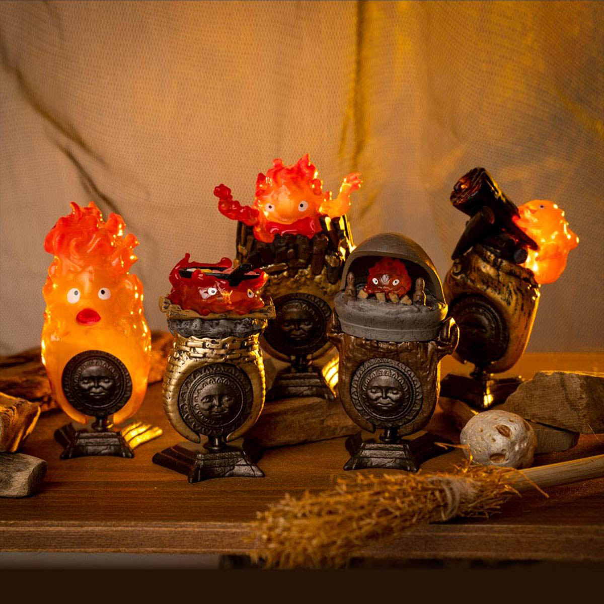 Das wandelnde Schloss Calcifer Kazaring Ring