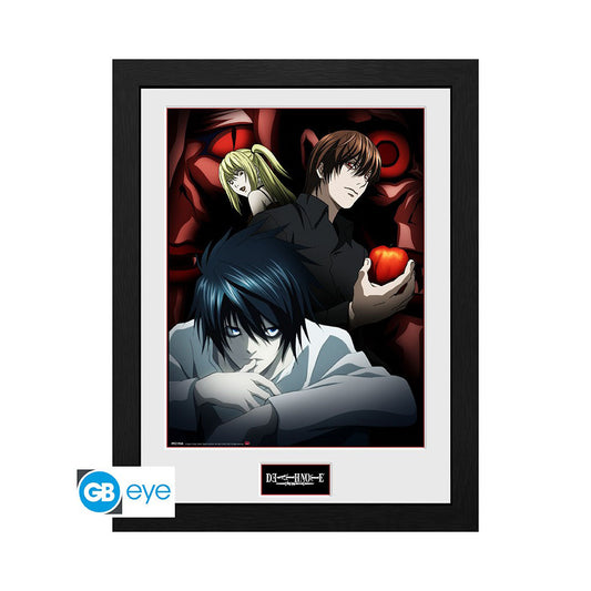 Death Note Gerahmter Print