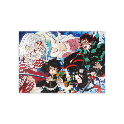 Demon Slayer Hartschaum Wandbild 30x42cm
