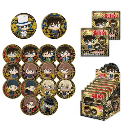 Detektiv Conan Metall Anstecknadel Blindbox