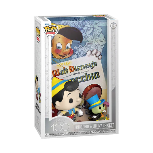 Disney Pinocchio Jiminy Cricket Movie Poster