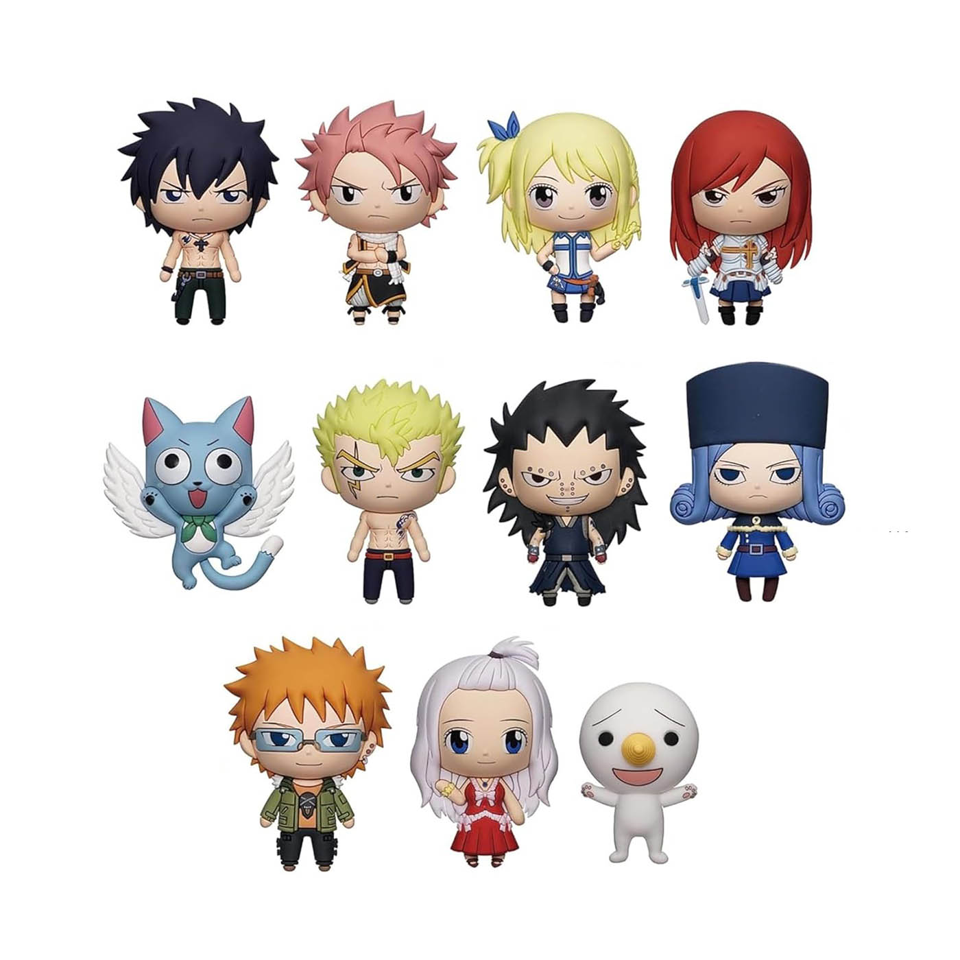 Fairy Tail Foam Bag Clip Anhaenger