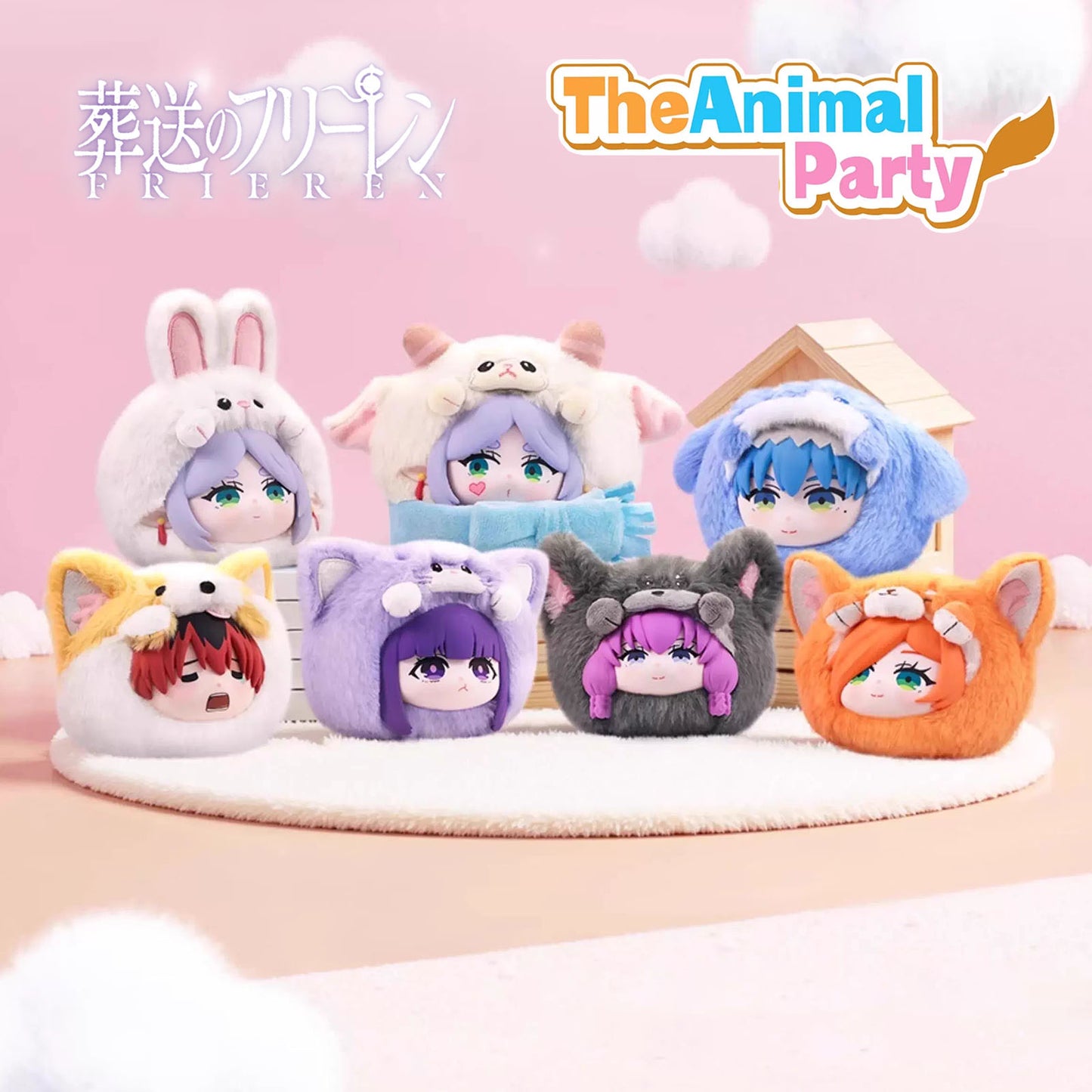 Frieren Plüsch Blind Box Animal Party