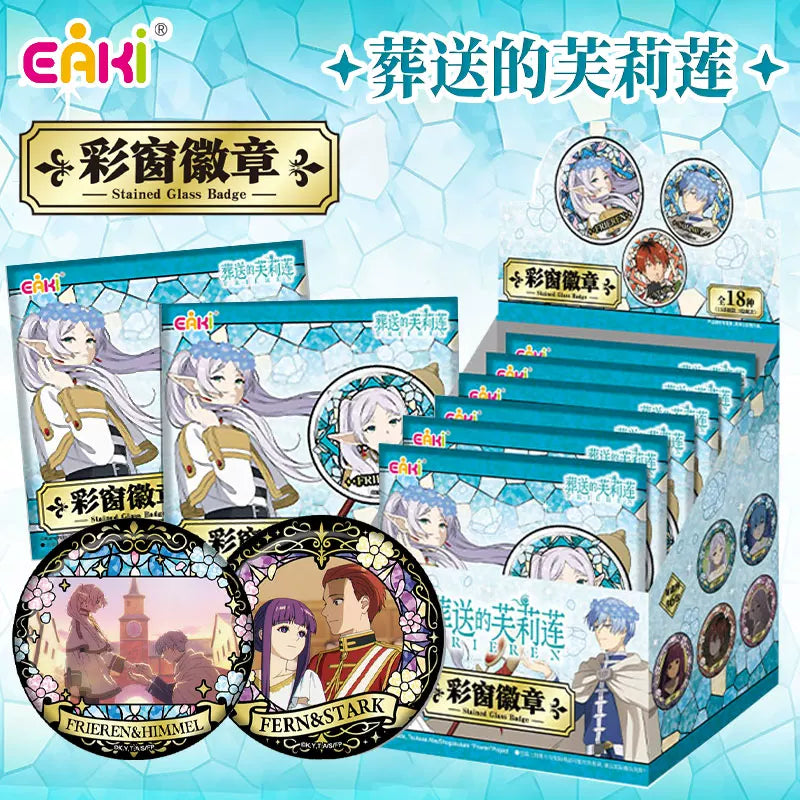 Frieren Stained Glass Button Blindbag