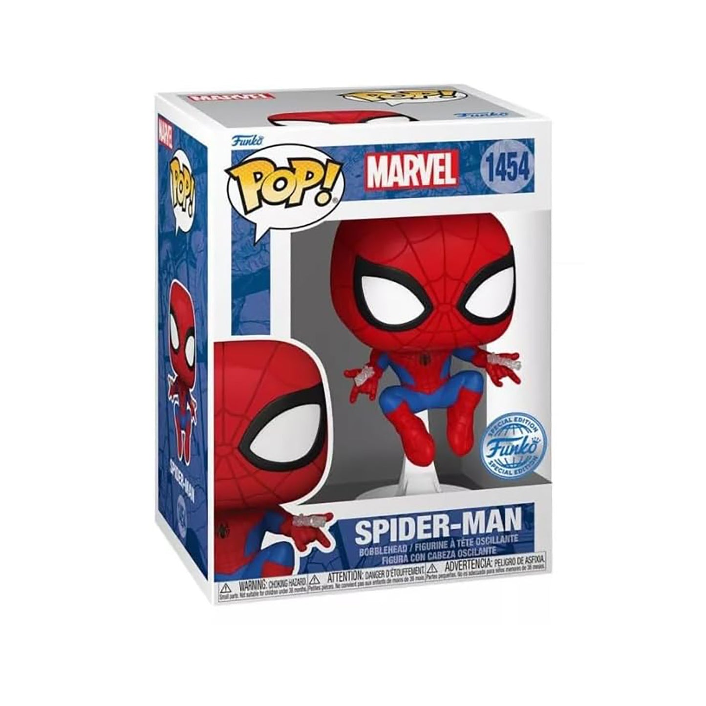 Marvel - Spider-Man im Sprung - Funko Pop! #1454 - 9,5cm