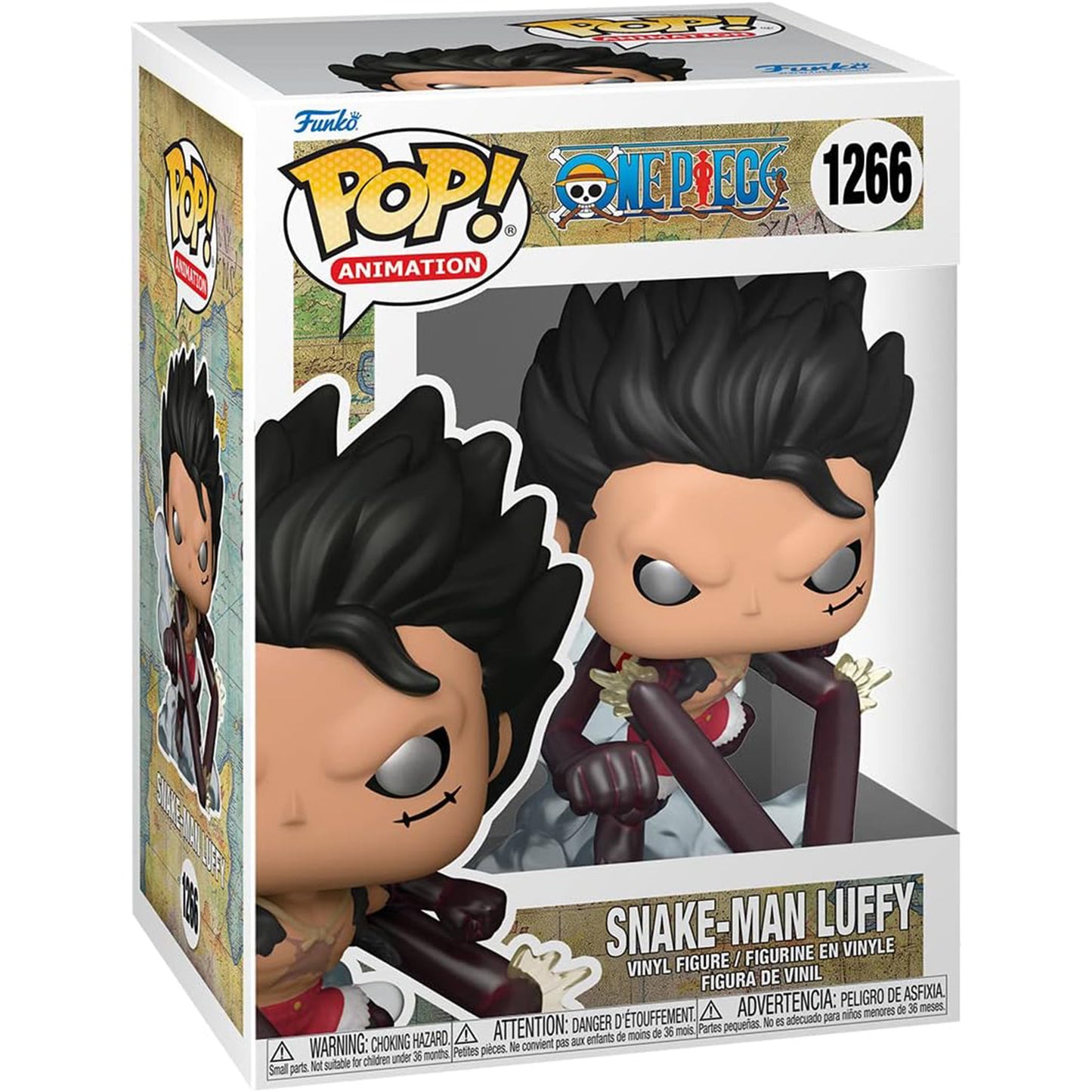 One Piece - Monkey D. Ruffy Snake-Man Gear 4 - Funko Pop! #1266 - 9,5cm
