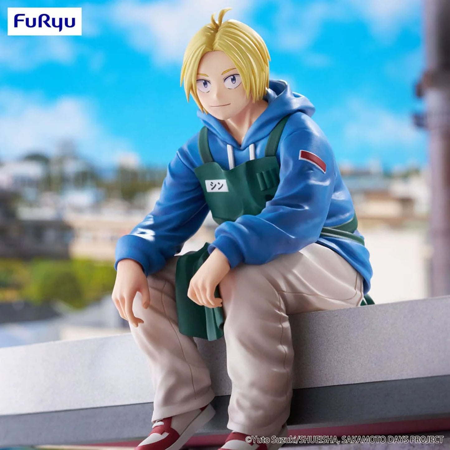 Shin Asakura mit Freizeitkleidung, Sakamoto Days Sammelfigur, 13 cm - FuRyu