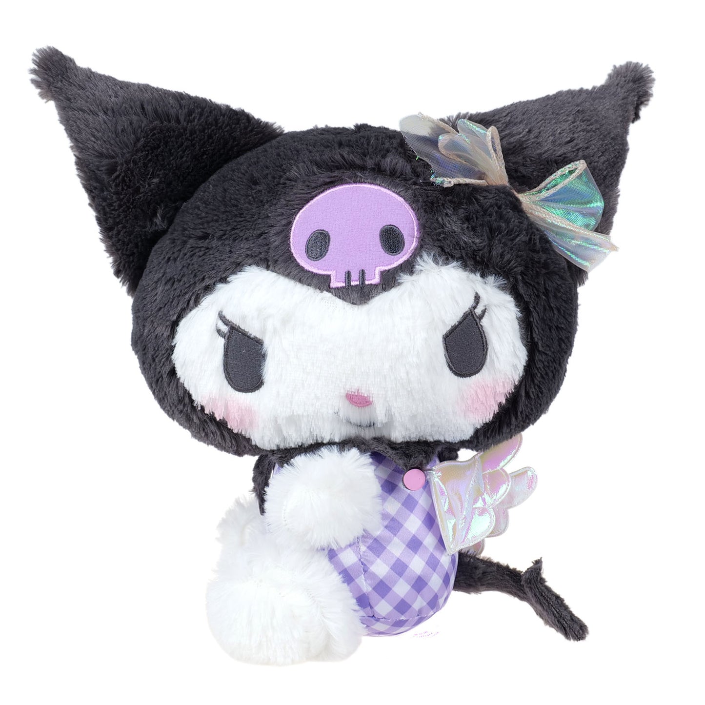 Sanrio - Kuromi mit Engelsflügeln - Plüschfigur - 28cm - FuRyu