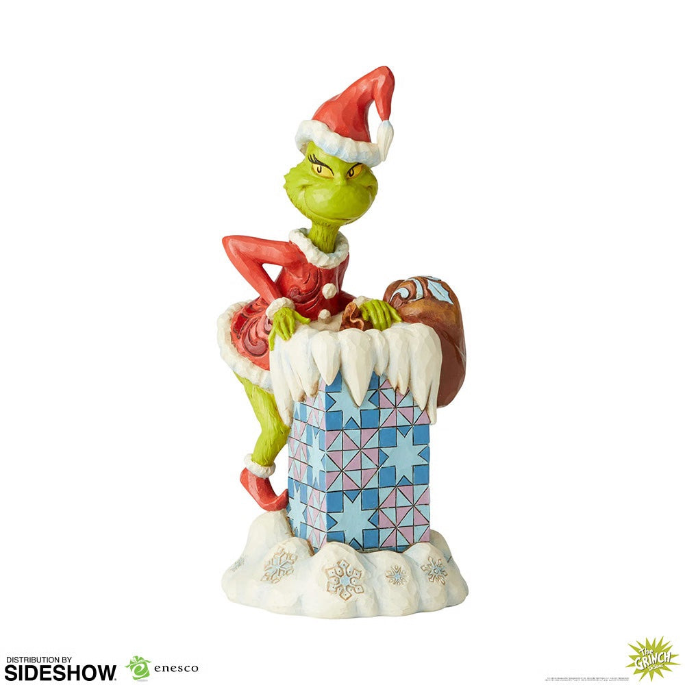 Grinch Schornstein Figur