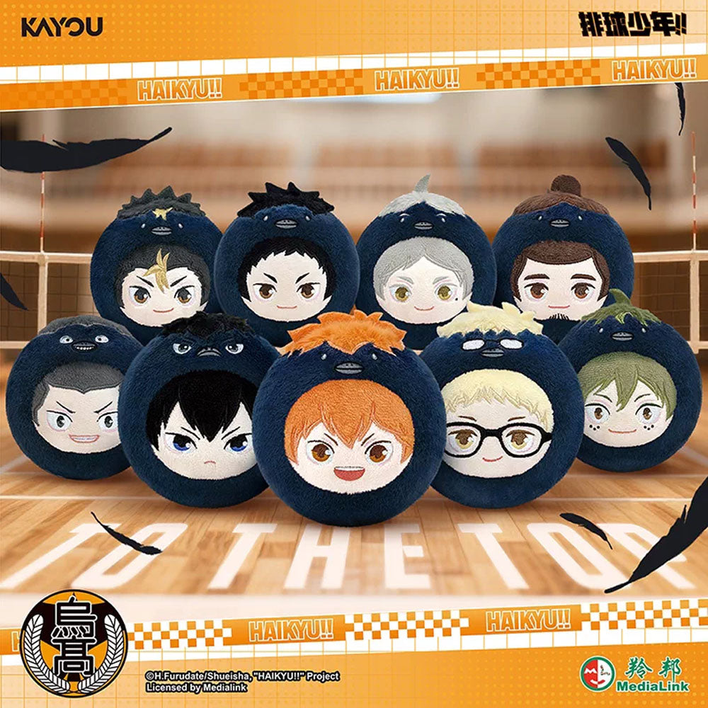Haikyu Ball Crow Plüsch Anhänger