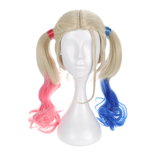 Harley Peruecke Blond Zoepfe
