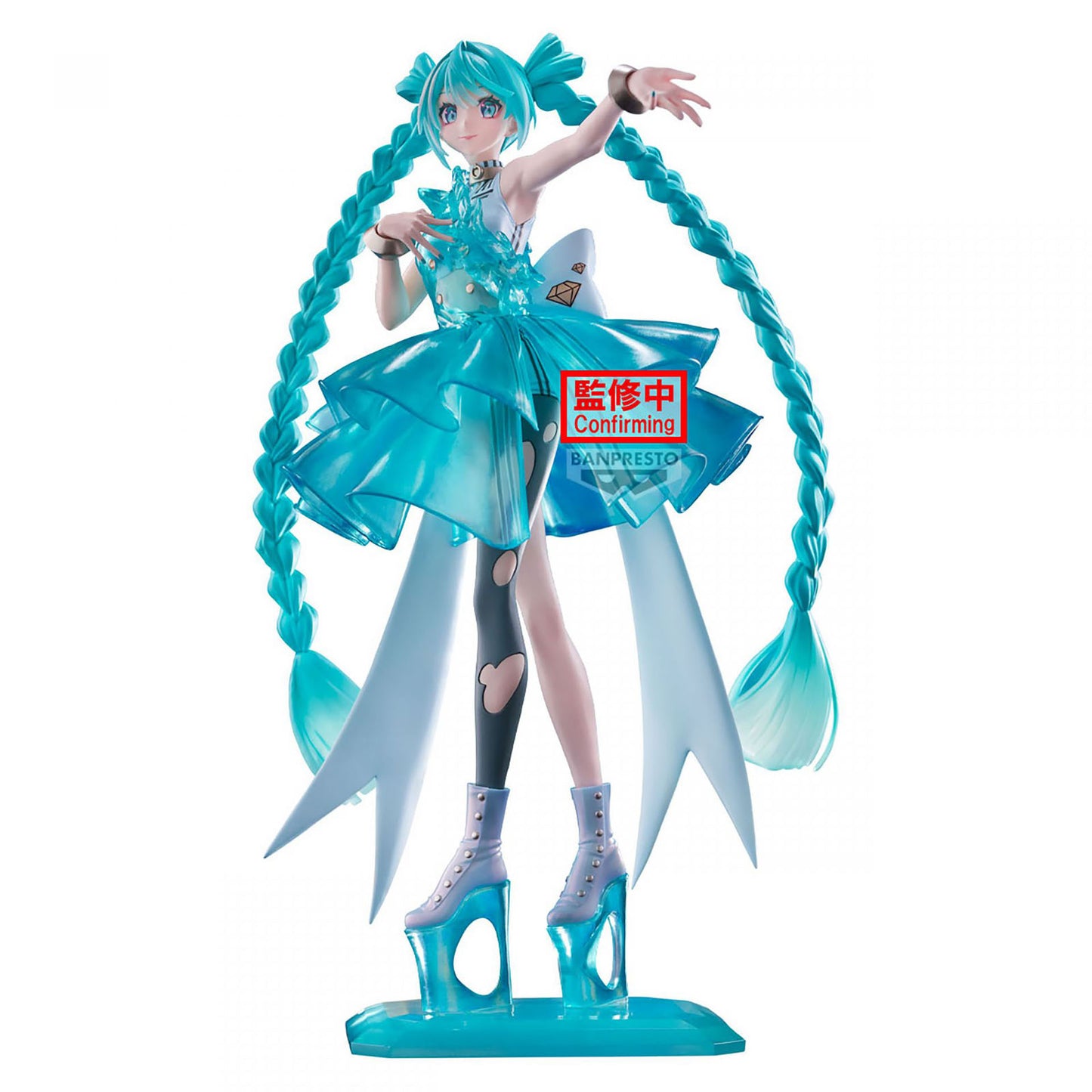 Hatsune Miku Emerald Gem Figur
