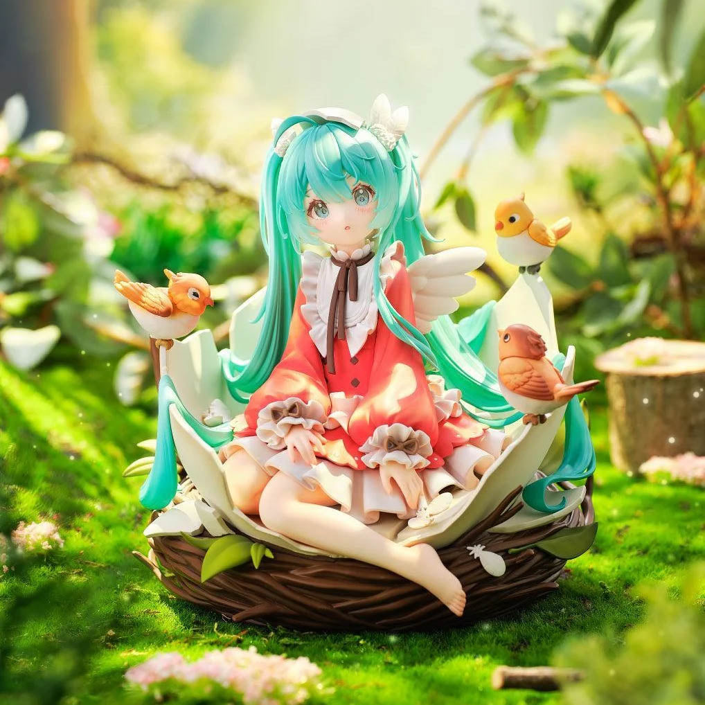 Hatsune Miku Little Bird Figur Kaiyodo
