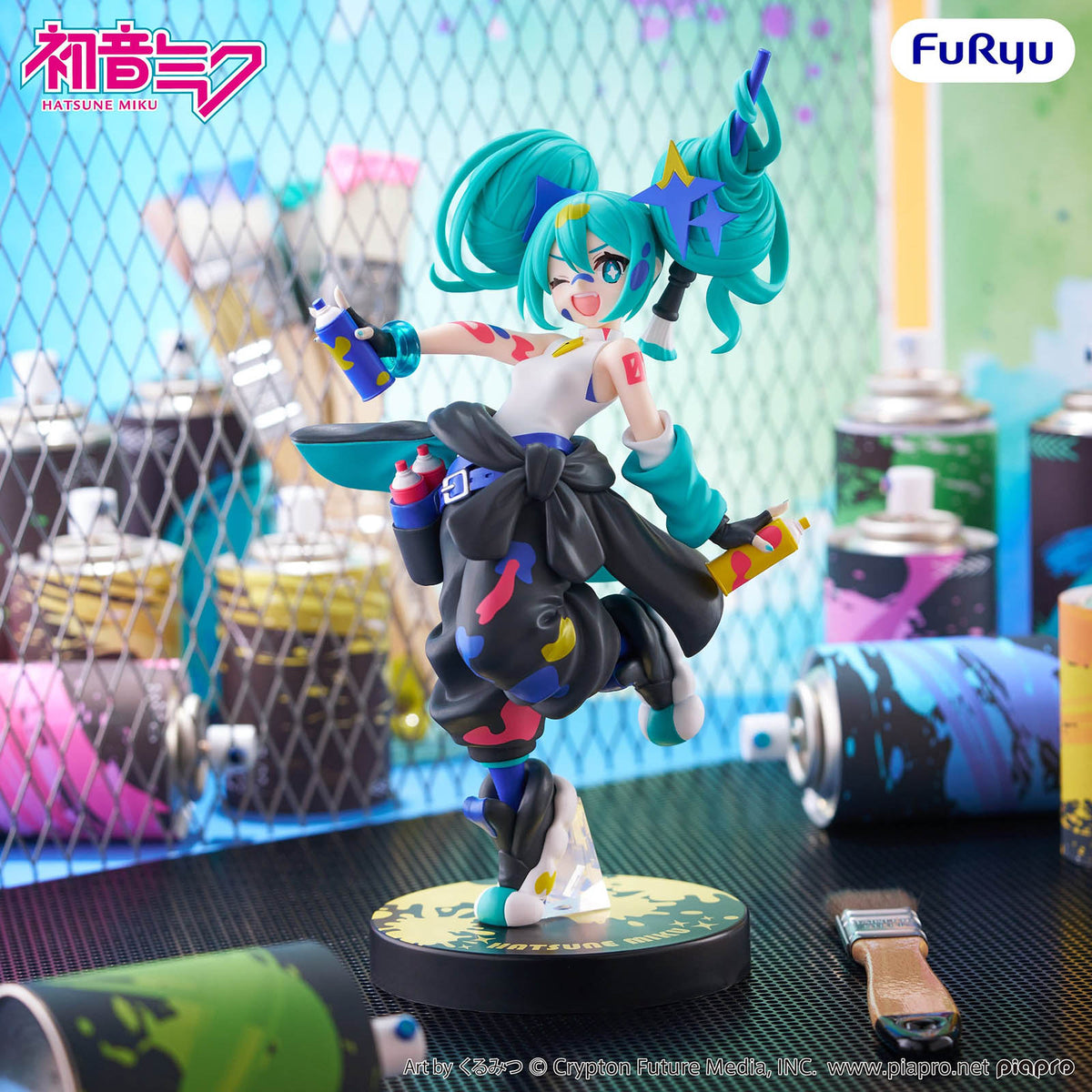 Hatsune Miku Paint Girl Figur