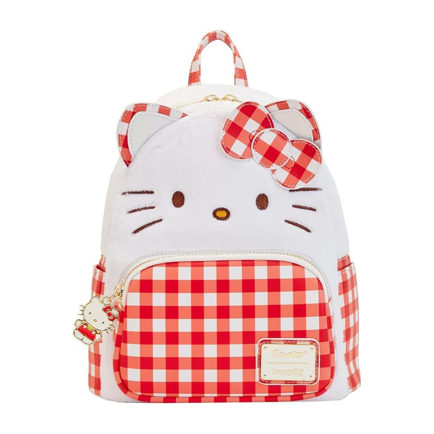 Hello Kitty Gingham Loungefly Mini Rucksack