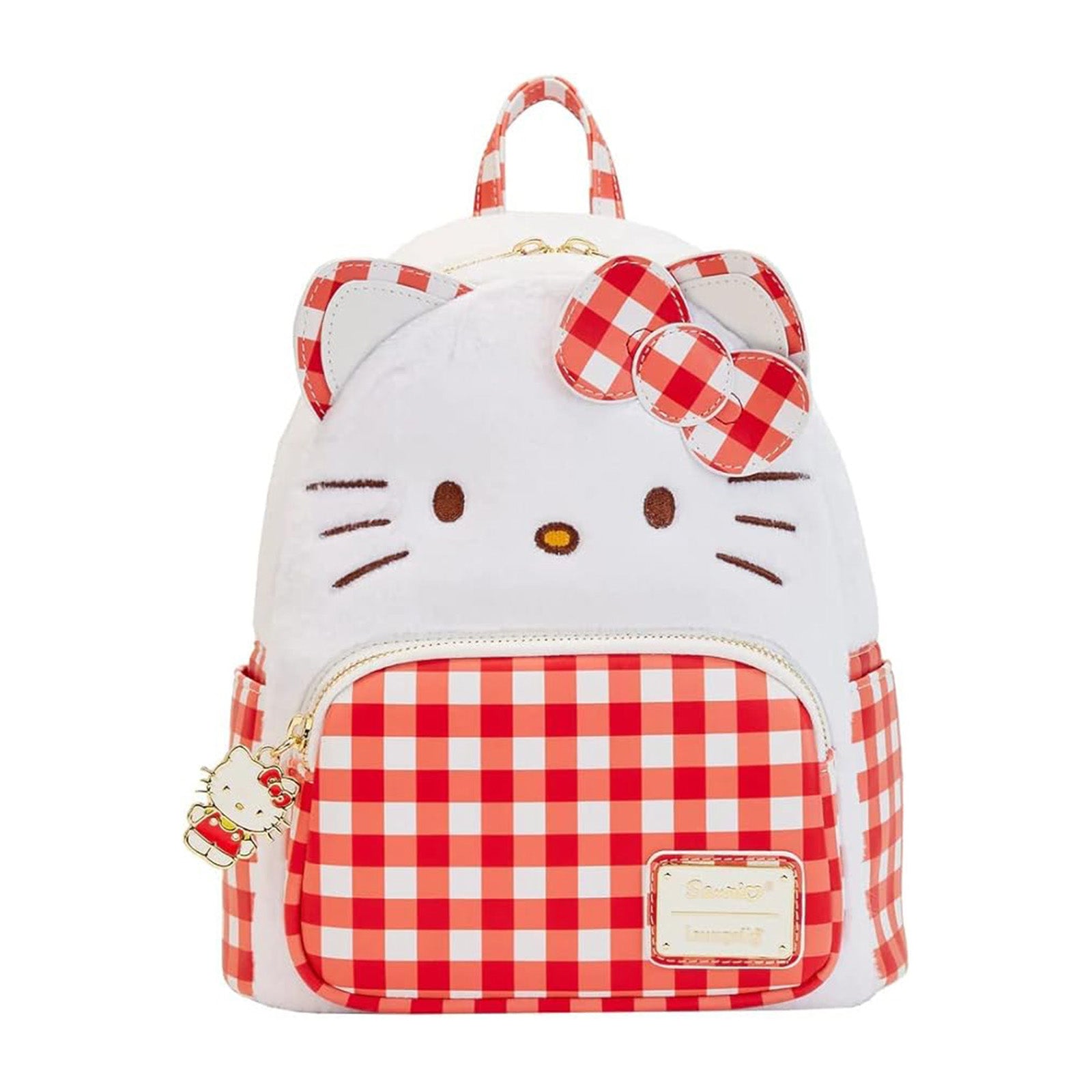 Hello Kitty Gingham Loungefly Mini Rucksack