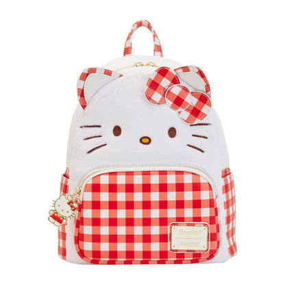Hello Kitty Gingham Loungefly Mini Rucksack