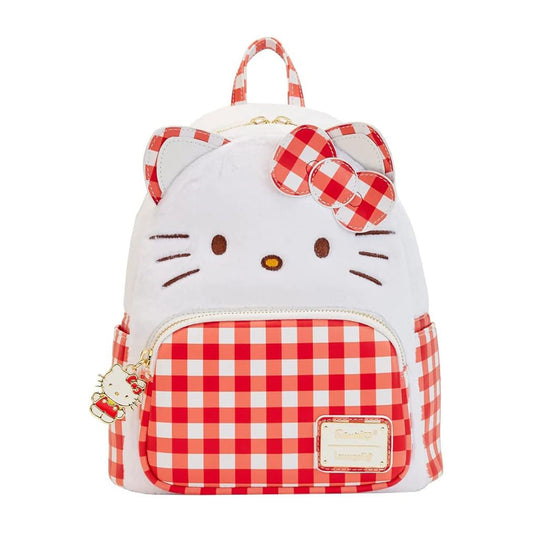 Hello Kitty Gingham Loungefly Mini Rucksack