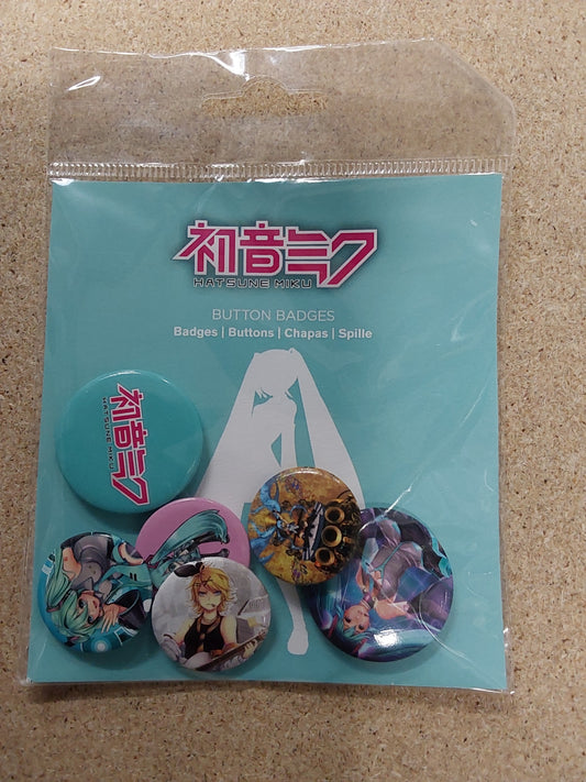 HATSUNE MIKU - Badge Pack - Mix X4