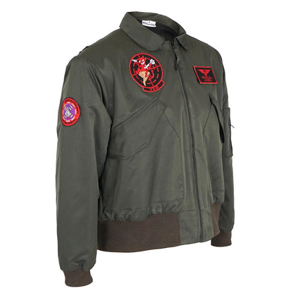 Bomberjacke von Maverick, Pete Mitchell Militär Jacke, Größen: S - XL