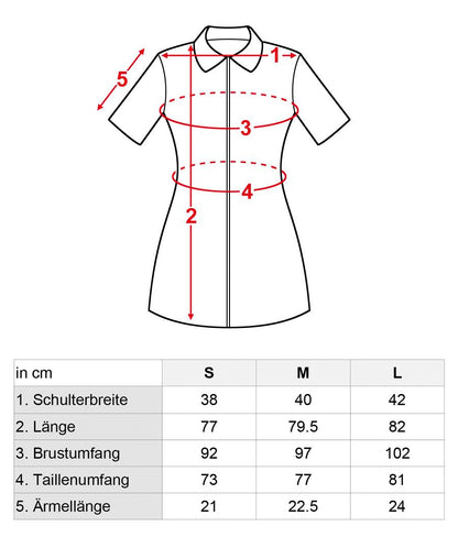 Fliegerkombi Kleid, Kampfpiloten Overall Damen Kostüm, Olivegrün, Größen: S - L
