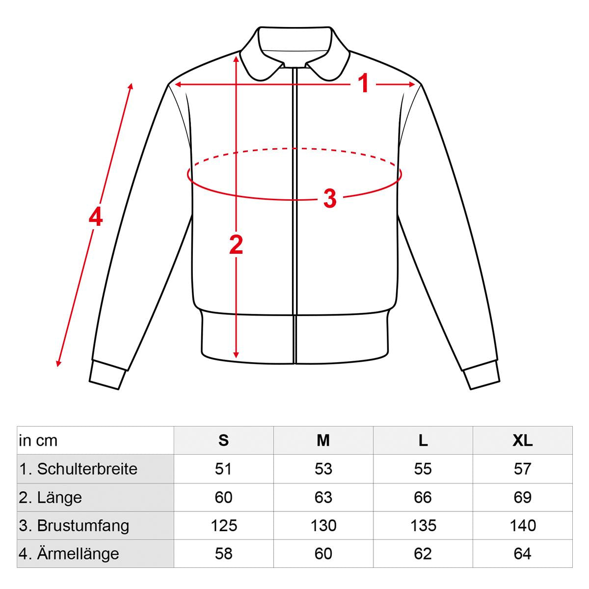 Bomberjacke von Maverick, Pete Mitchell Militär Jacke, Größen: S - XL